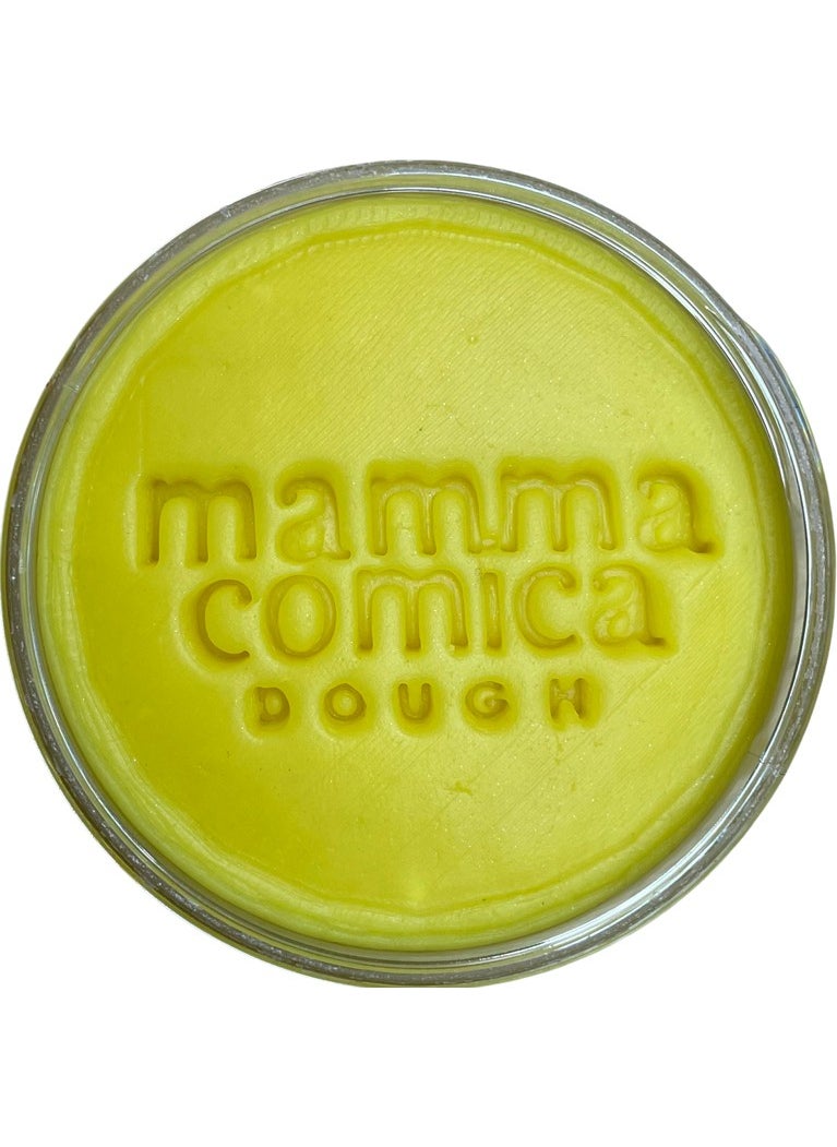 Mammacomica Dough - Mammacomicadough Yellow Natural Play Dough 130GR - Image 1