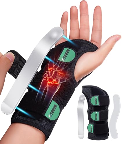 Oyakin Wrist Brace for Carpal Tunnel Night Support Adjustable Wrist Splint for Tendonitis Arthritis Sprains Wrist Pain Relief Comfortable Hand Brace for Men and Women Right Left Hand - Image 2