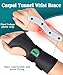 Oyakin Wrist Brace for Carpal Tunnel Night Support Adjustable Wrist Splint for Tendonitis Arthritis Sprains Wrist Pain Relief Comfortable Hand Brace for Men and Women Right Left Hand - Image 4