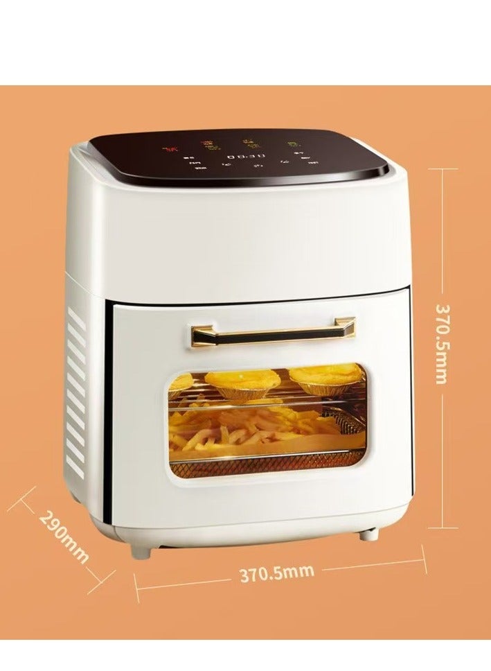 15L البصرية الهواء المقلاة الكهربائية المنزلية قدرة كبيرة متعددة الوظائف الكهربائية اتصال مقلاة كهربائية فرن كهربائي ذكي  - Image 5