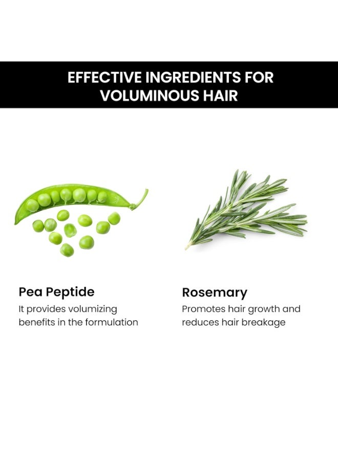 ثريفيكو مصل تكثيف الشعر من ثرايف كو | للشعر الناعم والرقيق | يمنح الشعر كثافة وكثافة فورية | مع الببتيد البازلاء وإكليل الجبل | للرجال والنساء | نباتي، ولم يتم الإساءة إلى الحيوانات في تصنيعه، وتم اختباره ضد الأمراض الجلدية | 100 مل - Image 3