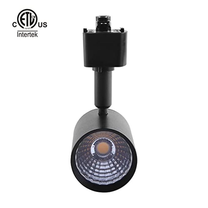 mirrea 12 Pack LED Track Lighting Heads Compatible with Single Circuit H Type Rail Ceiling Spotlight for Accent Task Wall Art Exhibition Lighting 6.5W 3000K Warm White 24 Black Painted - Image 5