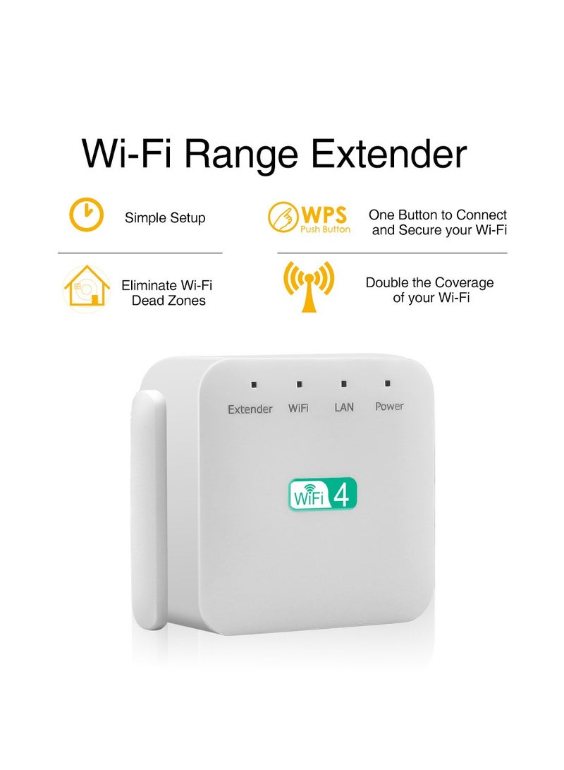 general WiFi Extender, the new home WiFi signal amplifier with 8470 square feet of coverage and 35 devices, internet boot with Ethernet port, and easy setup  - Image 2