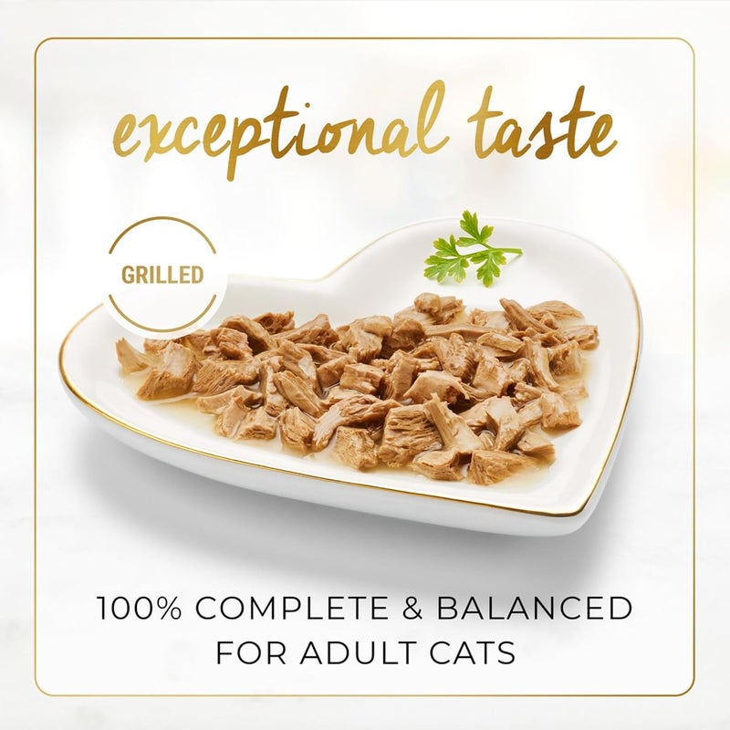 Fancy Feast Purina Grilled Chicken & Beef Wet Cat Food 85g (Pack of 24) - Image 5