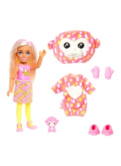 Barbie Cutie Reveal Chelsea Jungle Series Monkey Doll  - Image 2