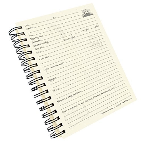 Write it Down series by Journals Unlimited, Guided Journal, Adventures, My Road Trip Journal, Full-size 7.5"x 9", Blue Hard Cover, Made in USA - Image 4