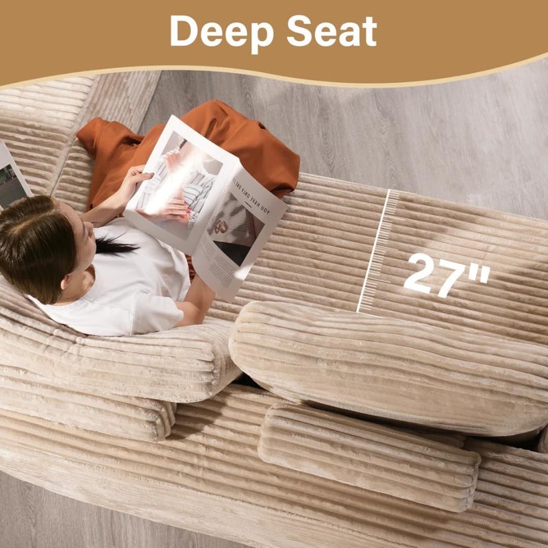 Comfynest Cloudelle-Style 6-Piece Sectional Sofa - Image 3