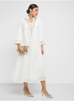 Khizana Embroidered Jalabiya  - Image 4