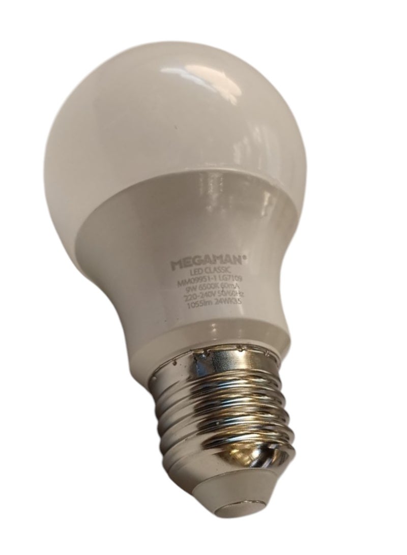 Megaman LED E27 LG7109-A60 9W  White (6500K) - Image 2