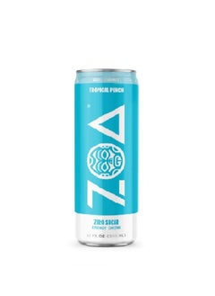ZOA Energy Drink Zero Sugar Tropical Punch 355ml
