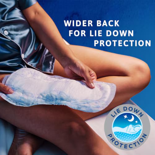 TENA Lady Maxi Night-time Bladder Control Pad for Heavy, Unexpected Urine Leaks | 6 Pcs | Postpartum or Post-surgery Pad | Upto 12 hrs Dryness | 39.4 Cm Long | World's Leading Incontinence Brand - Image 3