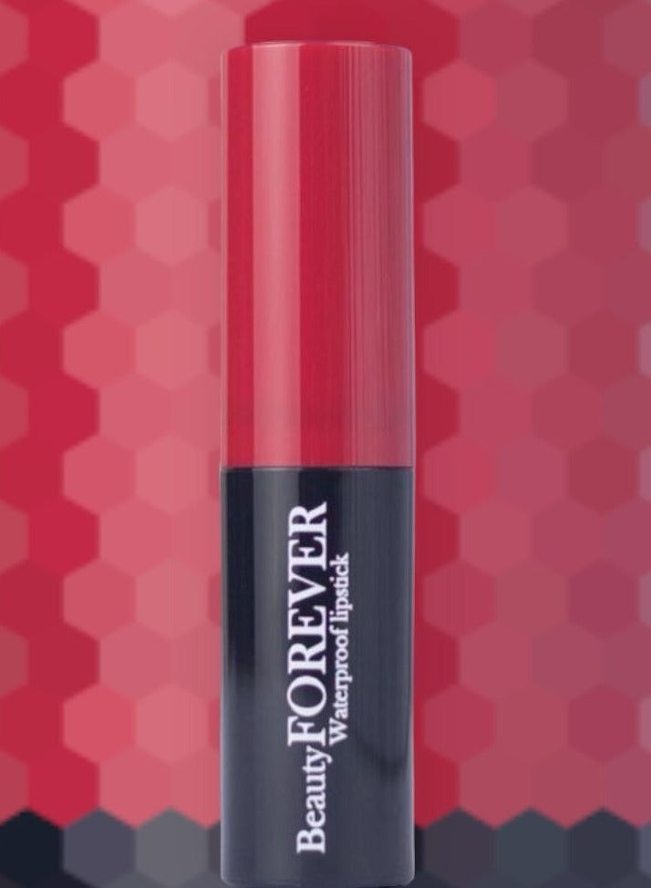 بيوتي فوريفر أحمر شفاه ضد الماء غير لامع يدوم طويلاً رقم 24