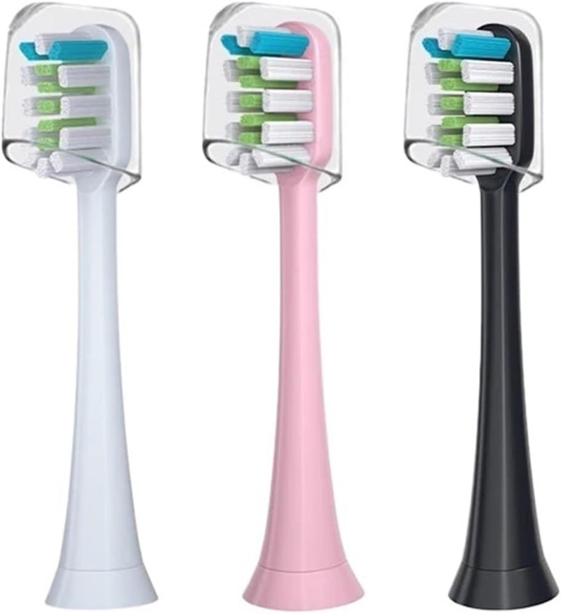 رؤوس بديلة لفرشاشات أسنان SOOCARE من طراز X3، X5، X3U، X1، V1، V2 (عدد 12 قطعة) - Image 2