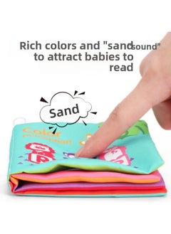 Generic Baby Ringing Paper Early Education Cloth Book Tear Not To Rot Cloth Book With Ringing Paper Washing Not To Fade Cloth Book Gift Box Inspiration-Color:Cloth Book (single 4 Pages)  - Image 5