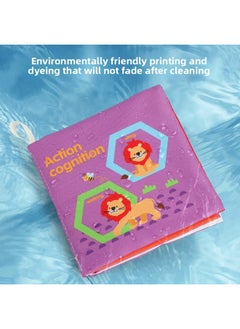 Generic Baby Ringing Paper Early Education Cloth Book Tear Not To Rot Cloth Book With Ringing Paper Washing Not To Fade Cloth Book Gift Box Inspiration-Color:Cloth Book (single 4 Pages)  - Image 4