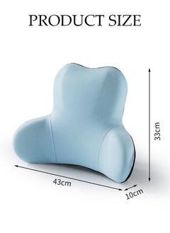 DUNISO Lumbar Support Pillow for Office Car Back Support Pillow with Memory Foam Pad Back Cushion for Back Pain Relief Improve Posture Cushion  - Image 4