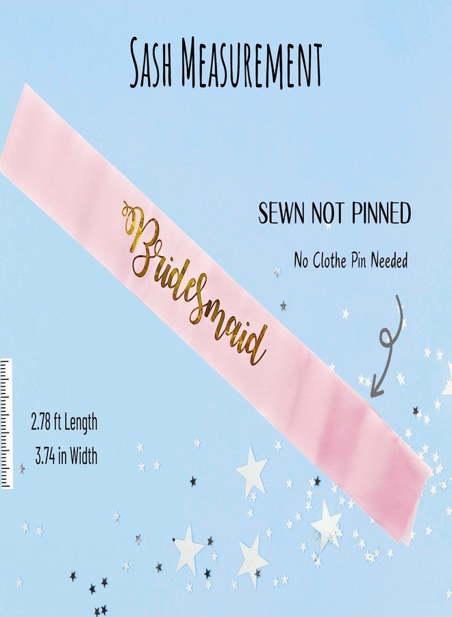 ماجنوسون جاردن وشاح وصيفات الشرف من ماغنوسون غاردن، وشاح حفلة توديع العزوبية، زينة حفل توديع العزوبية، ضمن إكسسوارات حفلات الزفاف من ماي برايدل إيرا لفريق العروس - Image 5