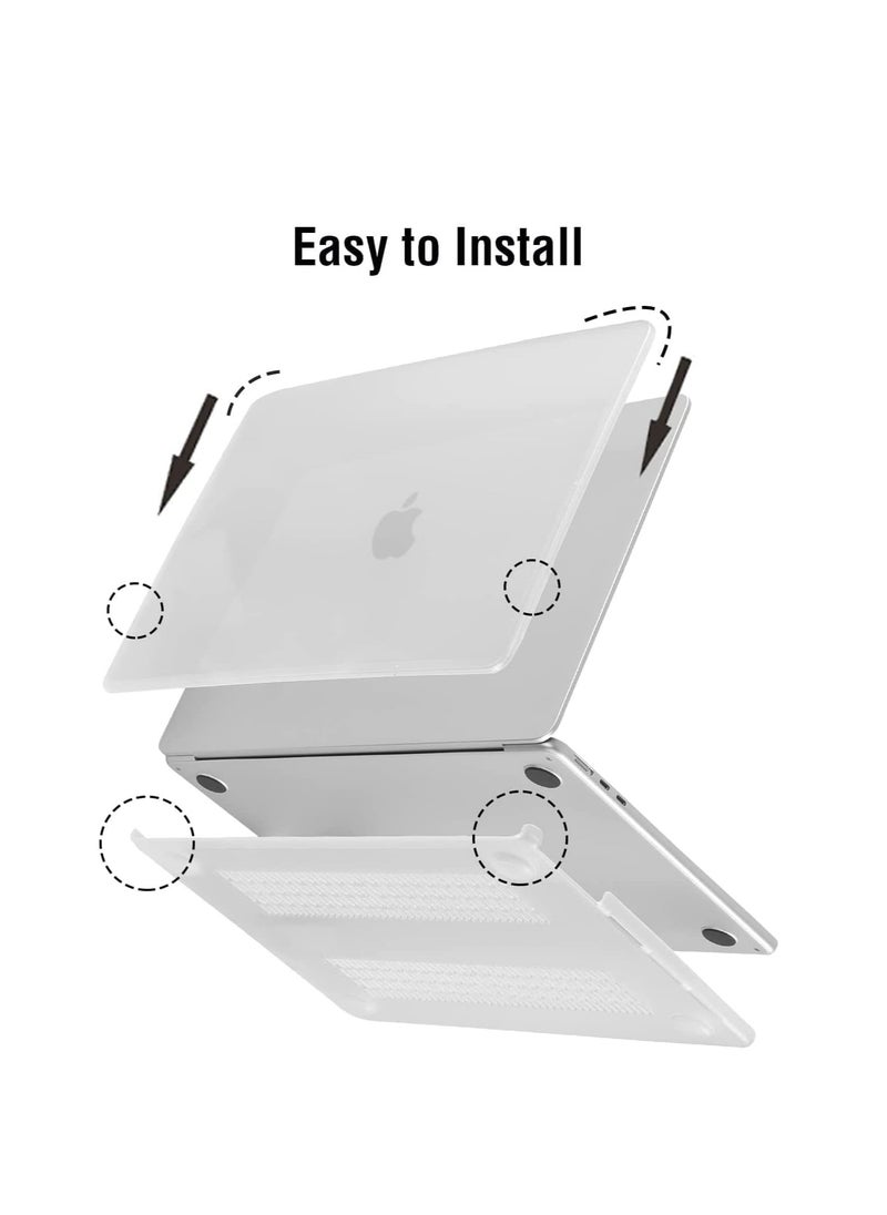 Generic Matte Hard Case for MacBook Air 13.6 Inch A3240 A3113 A2681 (2022--2025 Release), Premium Slim Snap On Hard Shell Cover for MacBook Air 13.6" with M2 M3 M4 Chip  - Image 5