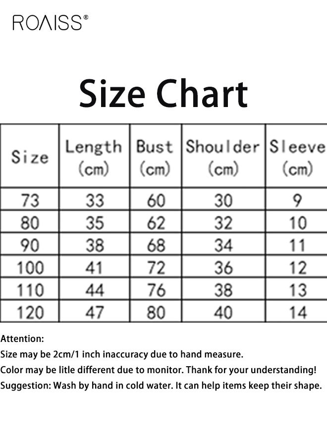 رويس طقم تي شيرت وشورت للصبي الصغير، زي أنيق مكون من قطعتين للأولاد، زي صيفي من القطن مع بلوزة بنقشة ديناصور وشورت بخصر مطاطي، مثالي للارتداء اليومي أو المناسبات المختلفة - Image 4