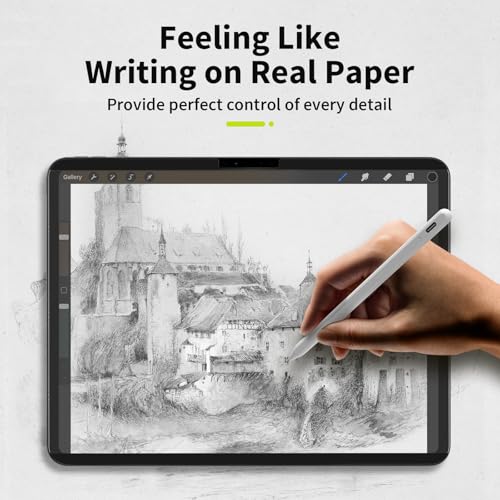 SwitchEasy Magnetic Detachable FeelLike Paper iPad Screen Protector Compatible with iPad Air 13 2024 M2 AntiGlare AntiFingerprint Matte - Image 3