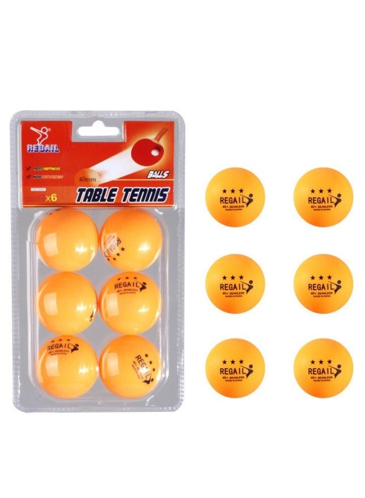 REGAIL 12Pcs Table Tennis Set White/Yellow - Image 3