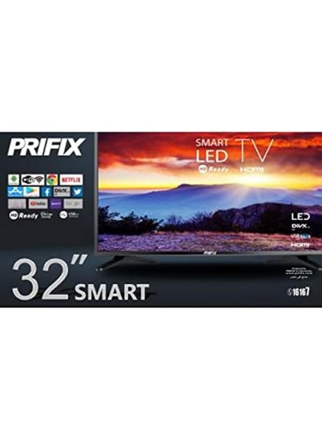 شاشة بريفكس 32 بوصة سمارت فول اتش دي LED32DN4