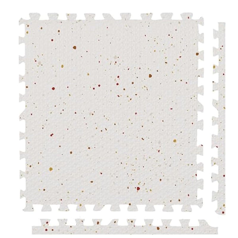 Play Platoon NonToxic Large Kids Mats for Floors ExtraThick Interlocking Tiles 24 x 24 in Puzzle Mat Pieces with Border 9 Tile 72 x 72 inch Neutral Playmat Rug for Toddlers Children - Image 3