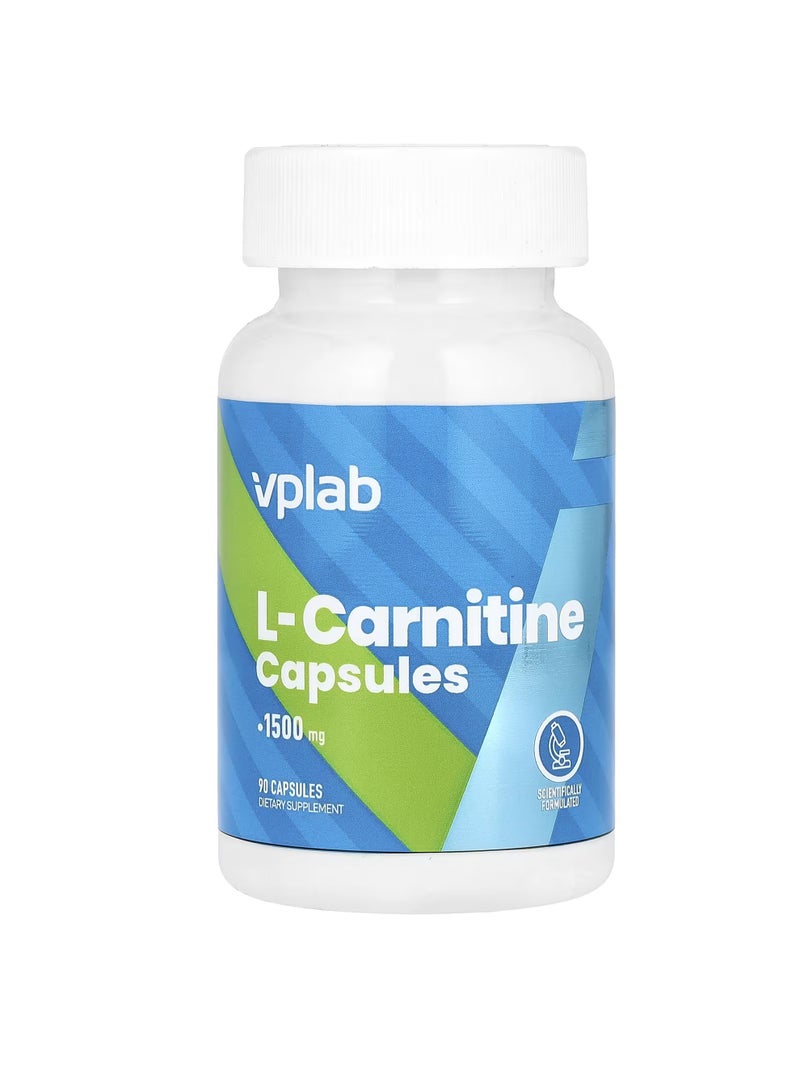 L-Carnitine, 90 Capsules (500 mg per Capsule)