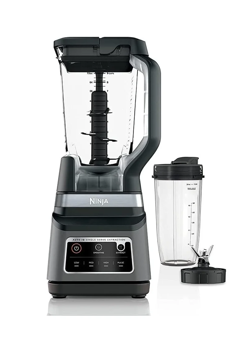 Ninja Ninja Nutri Ninja Bn 750 2 In 1 Blender Bn750 Duo PlUS With Auto Iq 1200 Watts Black/Gray."Min 1 year manufacturer warranty"