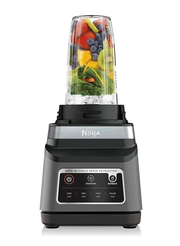 Ninja Ninja Nutri Ninja Bn 750 2 In 1 Blender Bn750 Duo PlUS With Auto Iq 1200 Watts Black/Gray."Min 1 year manufacturer warranty"