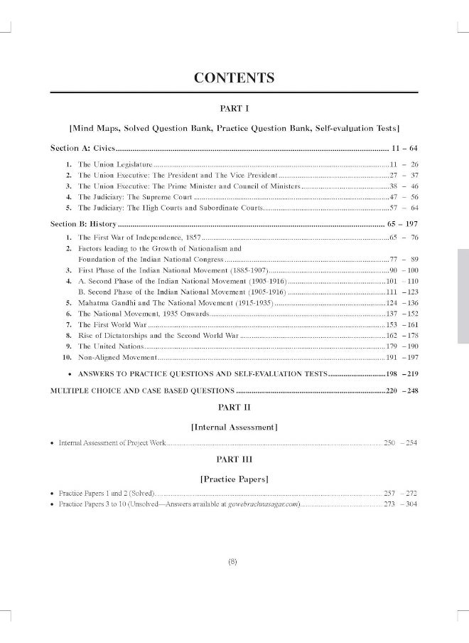 Together with ICSE Question Bank Class 10 History & Civics for 2024-25 Board Exams (Chapterwise & Topicwise)  - Image 3
