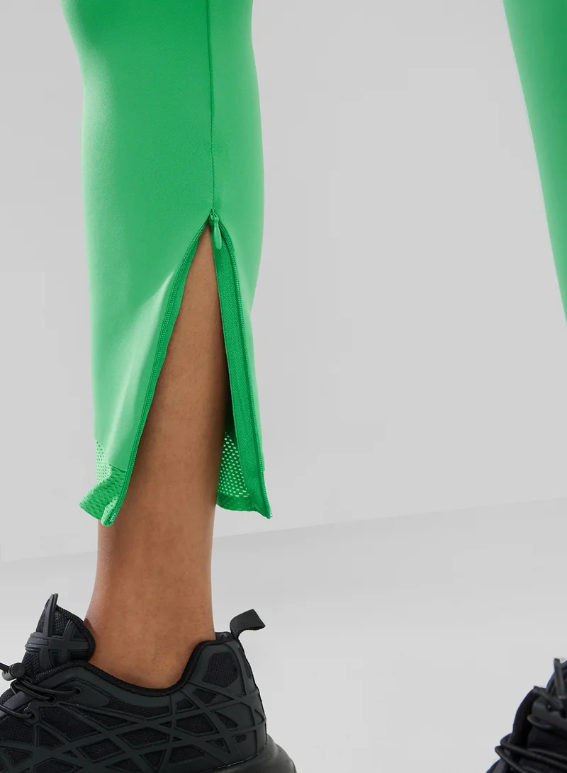 Calvin Klein Sports green Logo Leggings for Women | Best Price UAE