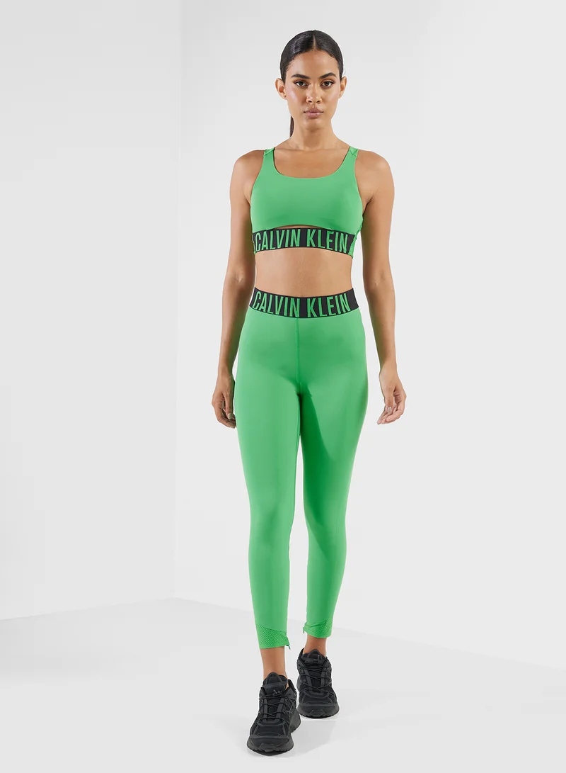 Calvin Klein Sports green Logo Leggings for Women | Best Price UAE