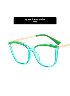 European And American Cat's Eye Glasses Frame Anti-blue Light New Flat Mirror Ladies Tr90 Glasses Frame Concave Shape Photo Tide