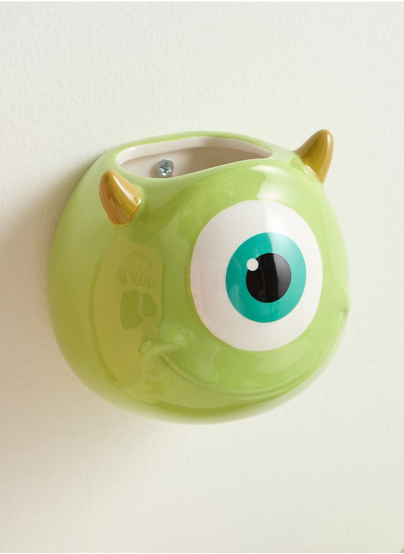 Half Moon Bay Disney Pixar Mike Wazowski Wall Vase Shaped  - Image 2
