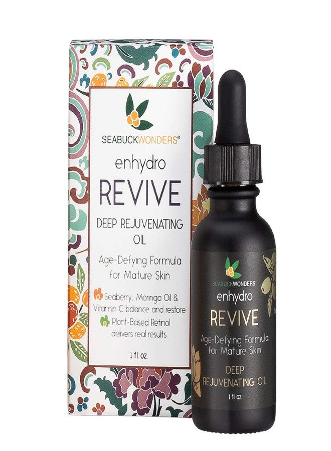 Seabuckwonders Enhydro REVIVE Deep Rejuvenating Face Oil Serum, 1 FL OZ, Age-Defying Formula for Mature Skin - Image 1