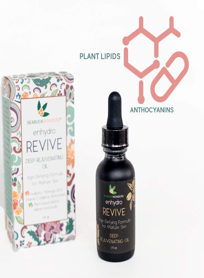 Seabuckwonders Enhydro REVIVE Deep Rejuvenating Face Oil Serum, 1 FL OZ, Age-Defying Formula for Mature Skin - Image 4