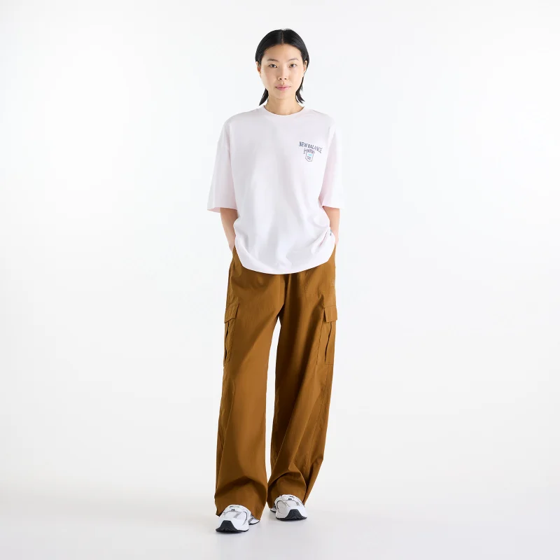 New Balance Pink Salt Women's Grab a Bite London Oversized T-Shirt for Women | Best Price UAE