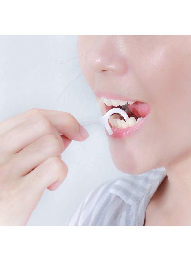 Dental Flosser and Dental Flosser for Teeth Cleaning and Gum Care, 60 Pieces, 2 Packs - Image 5