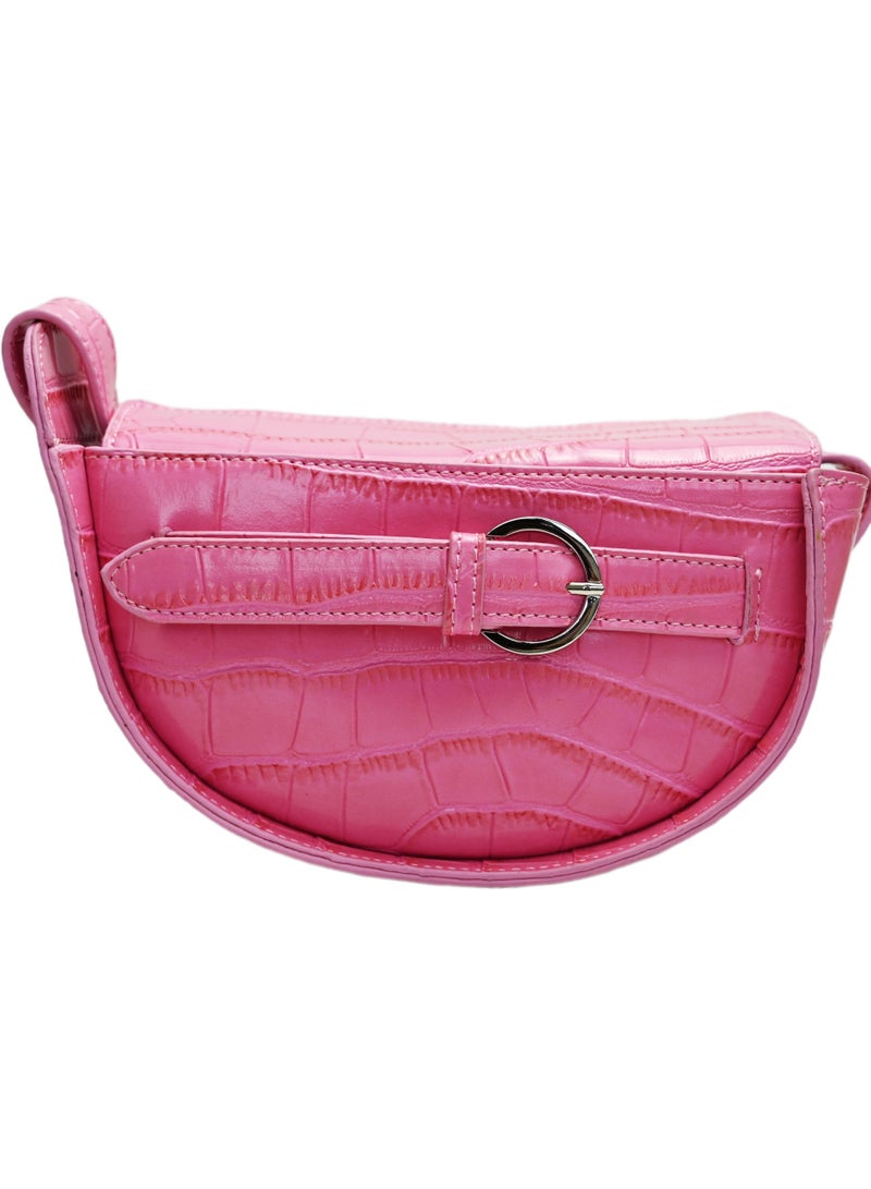 Pink Designer Bag For Girls, Women’S Bag, Handbags For Women Small Beige, Shoulder Bag For Women - Image 1