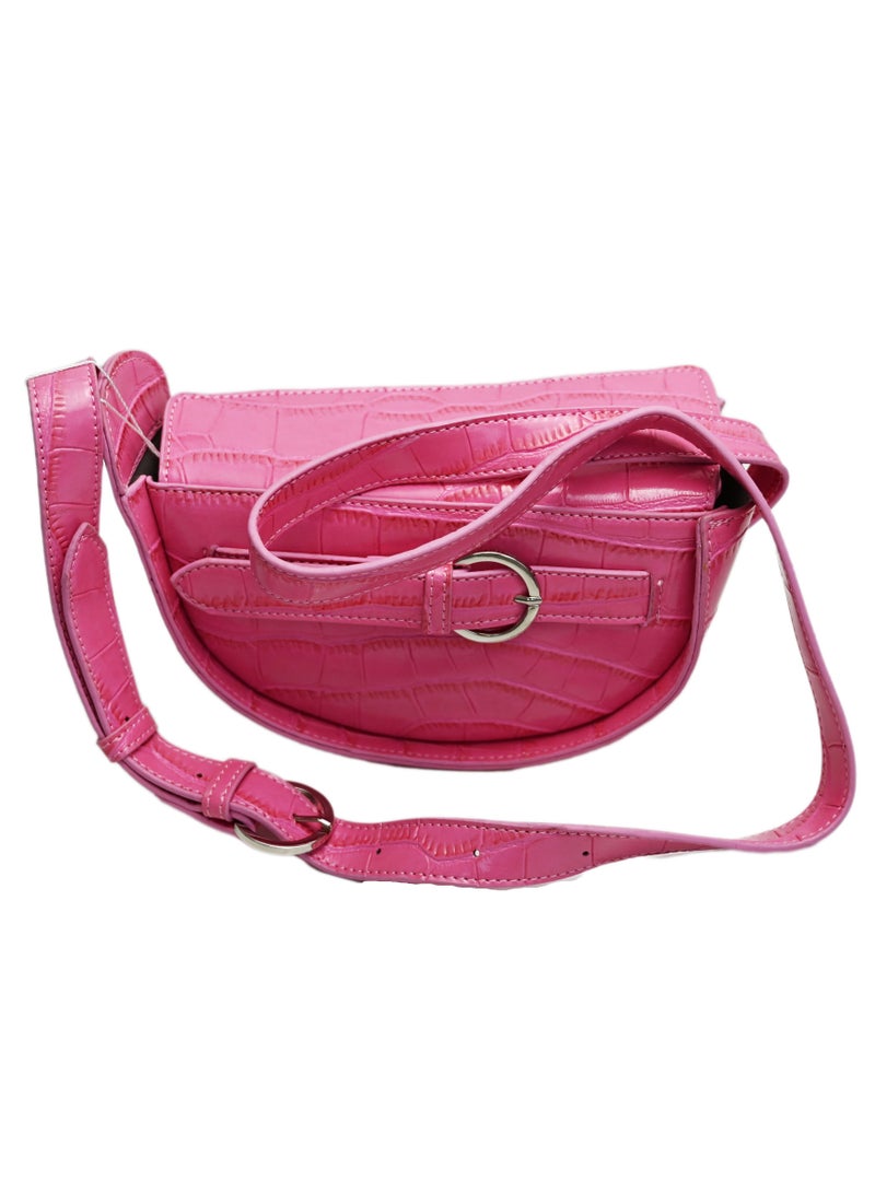 Pink Designer Bag For Girls, Women’S Bag, Handbags For Women Small Beige, Shoulder Bag For Women - Image 3
