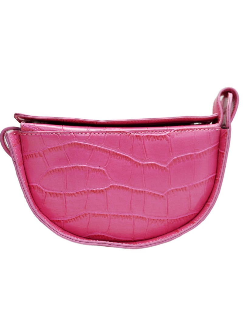 Pink Designer Bag For Girls, Women’S Bag, Handbags For Women Small Beige, Shoulder Bag For Women - Image 2