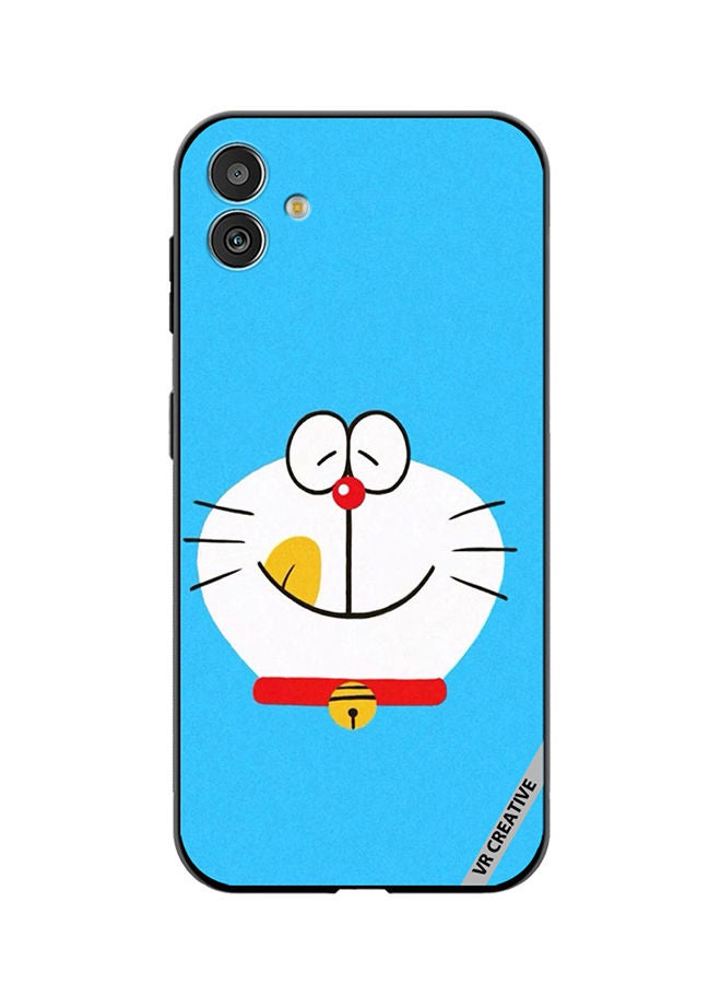 VR CREATIVE Protective Case Cover For Samsung Galaxy M13 5G Cryon Doremon Design Multicolour - Image 1