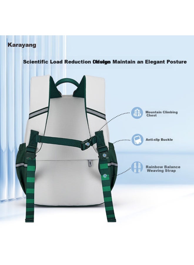 KaLay Kala·y Backpack For Primary School Students, Ultra-light Cloud Design, Reduced Burden For Outdoor Travel, Large Capacity Casual Backpack For Boys And Girls, Suitable For Middle School Students - Image 1