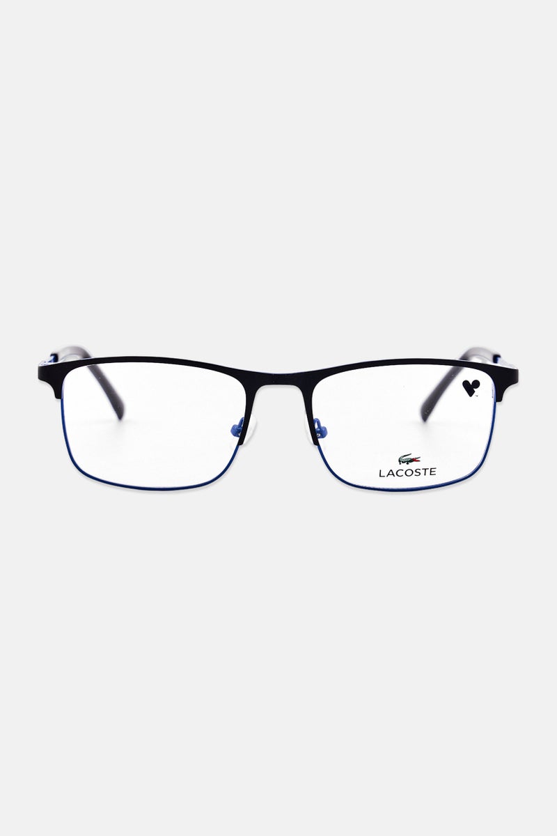 LACOSTE Men L2252 Square Eyeglasses, Black - Image 1
