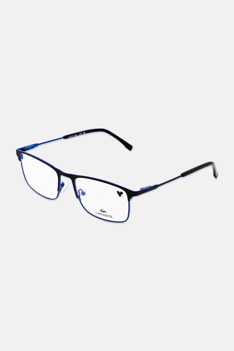 LACOSTE Men L2252 Square Eyeglasses, Black - Image 3