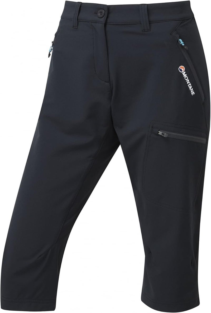Montane Women's Dyno Stretch Capri Pants - Black, UK10 / US8 / EUR36