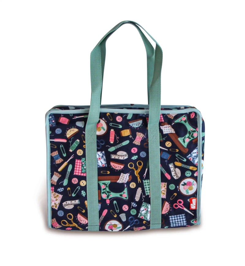 Prym All-in-One Craft Organizer Bag, Aqua Notions - Image 1