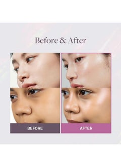 HINCE hince True Dimension Radiance Balm 10g - Natural Shimmer Glow Face Highlighter Stick, Cream Blush Stick, Transparent Color, Multiuse, Glass Skin, Korean Makeup (1, CLEAR, TP001)  - Image 5