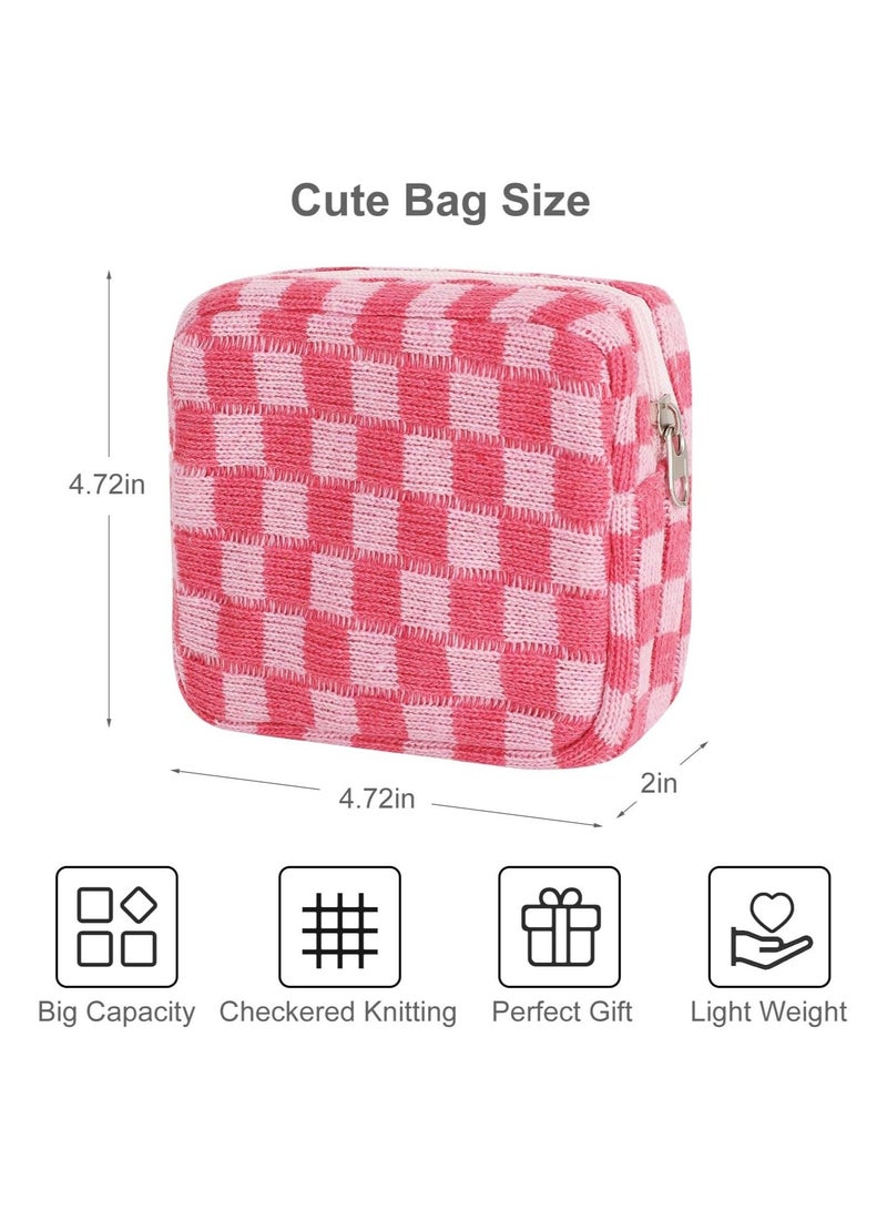 Generic Sanitary Napkin Storage Bag, Menstrual Pad Zipper Bag Tampon Storage Pouch for Teen Girls Daily Use  - Image 3